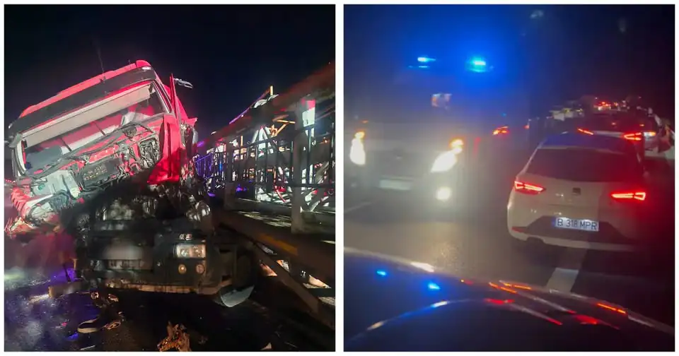Accidentele se țin lanț pe DEx12, sensul Pitești–Craiova! Trafic complet OPRIT
