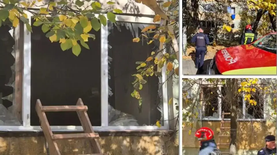 Panică într-un bloc din Timișoara. Un apartament a explodat, iar 60 de oameni au fugit din calea flăcărilor