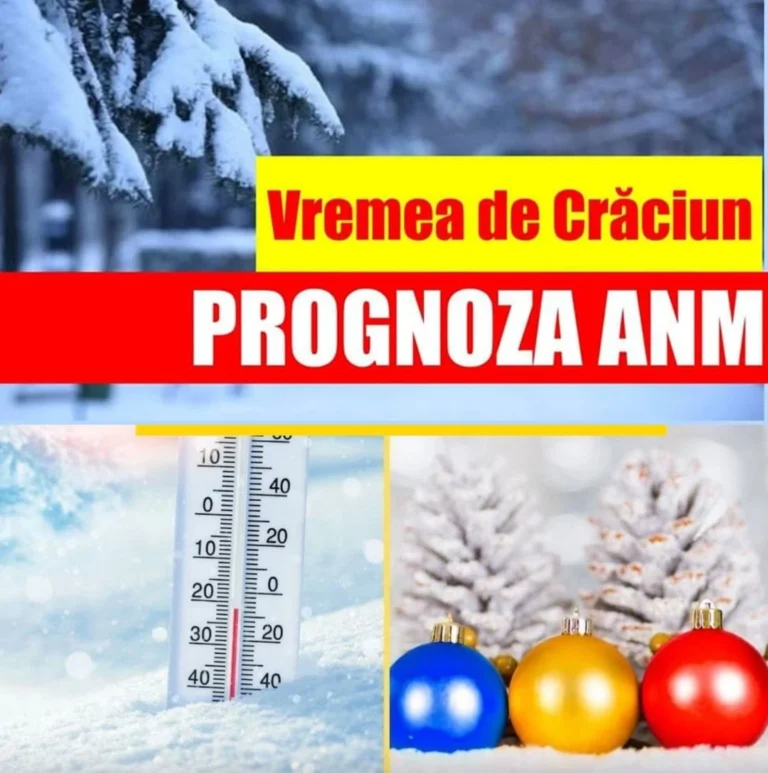 „După ierni blânde, vine gerul adevărat”: Ce au anunțat meteorologii despre Crăciunul din 2025