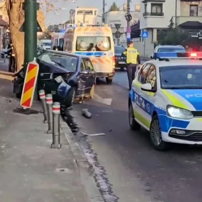 FILMUL ACCIDENTULUI ÎN CONSTANȚA: Tânăr polițist, beat la volan, lovește 3 femei și fuge — a fost reținut!