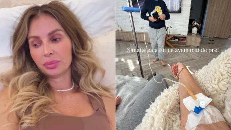 Andreea Bănică, la capătul puterilor. Artista a avut nevoie de perfuzii: „Am căzut pur și simplu”