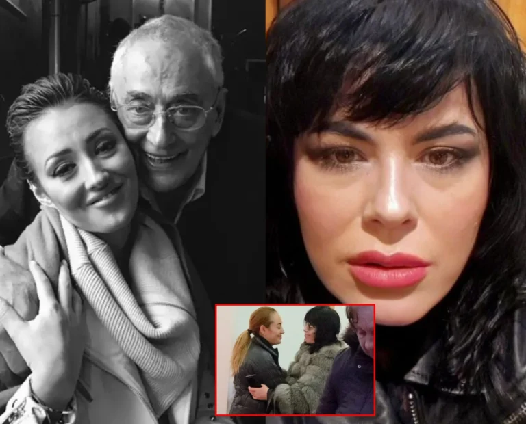 Au lăsat deoparte procesul și s-au strâns în brațe. Momentul emoționant dintre Mariana și Nidia Moculescu la căpătâiul maestrului