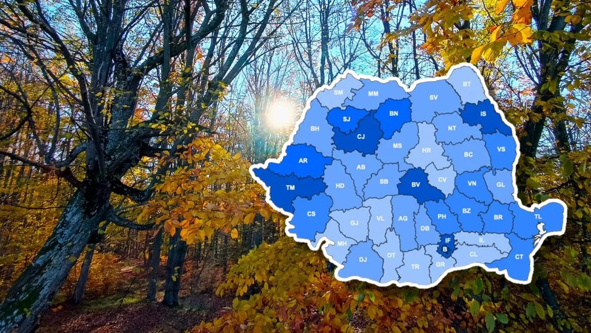 ANM a anunțat până când ne mai bucurăm de vremea caldă. Ce se întâmplă cu temperaturile la începutul lunii decembrie