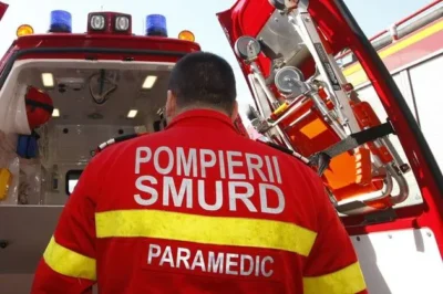 Și-a aprins o țigară și a declanșat infernul într-un bloc din Timișoara. Un bărbat are arsuri pe 40% din corp