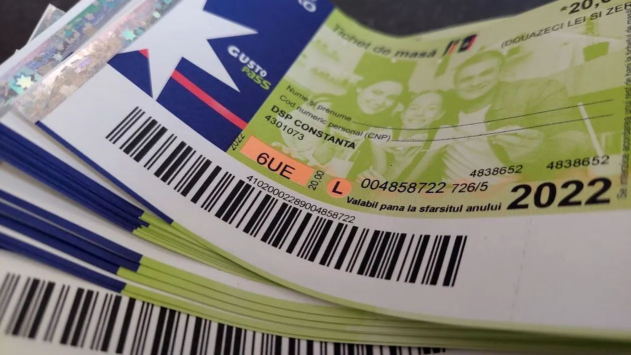 S-a decis: Tichetele de masă cresc la 45 de lei. Când vor intra, de fapt, banii pe cardurile angajaților