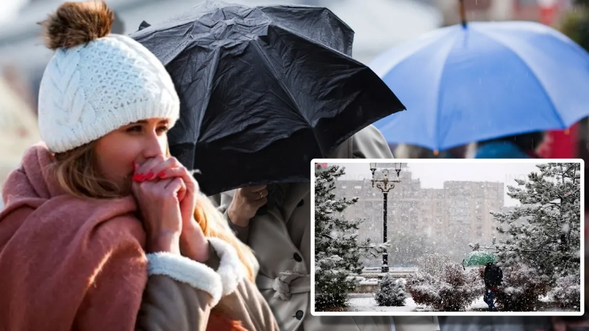 Se anunță PRĂPĂD în România! Vine IARNA cu ger cumplit, ninsori și ploi torențiale! Zone lovite puternic!