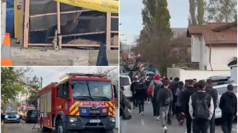 Un liceu întreg din Constanța, evacuat de urgență. Totul a pornit de la o mașină