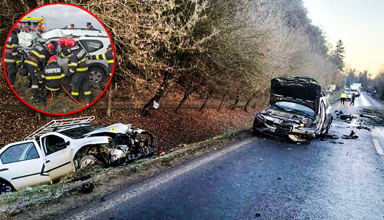 IMAGINI DE COȘMAR! Un copil, scos dintre fiarele morții pe o șosea din țară. Traficul este PARALIZAT