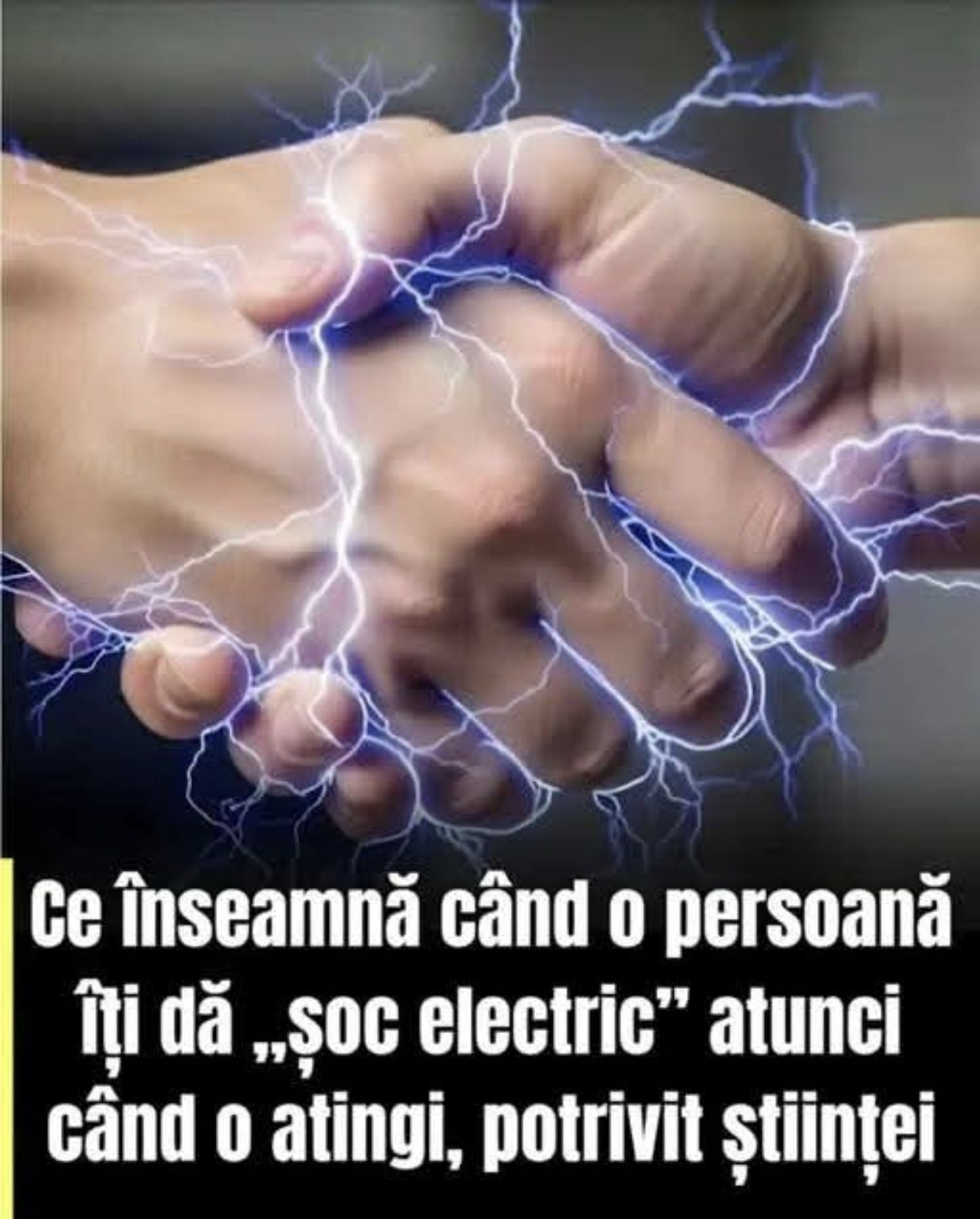 De ce te CURENTEZI când atingi obiecte metalice? Totul se întâmplă din CAUZA…