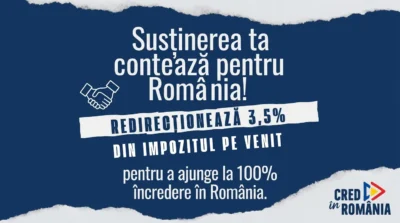 Cum poți redirecționa o parte din impozit pentru a face România mai bună?
