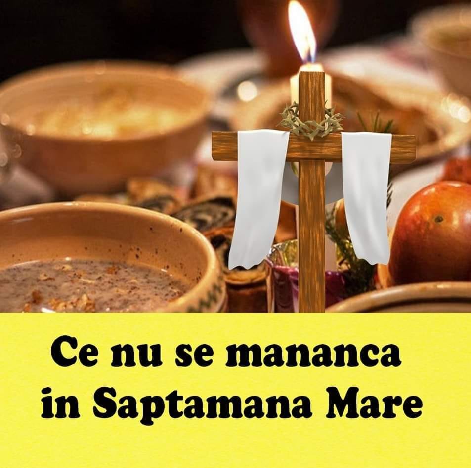 Dacă mănânci aceste ALIMENTE în Săptămâna Mare, RIȘTI să atragi asupra ta…