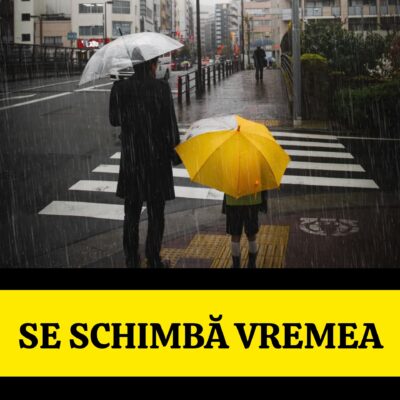 Vremea se SCHIMBĂ RADICAL și de miercuri încep să cadă…
