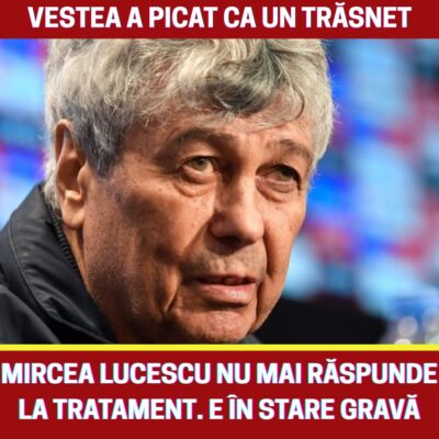 Starea lui Mircea Lucescu s-a ÎNRĂUTĂȚIT brusc, iar medicii au decis să îl…