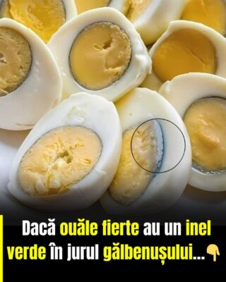 De ce apare inelul VERZUI la ouăle fierte și ce se întâmplă dacă…