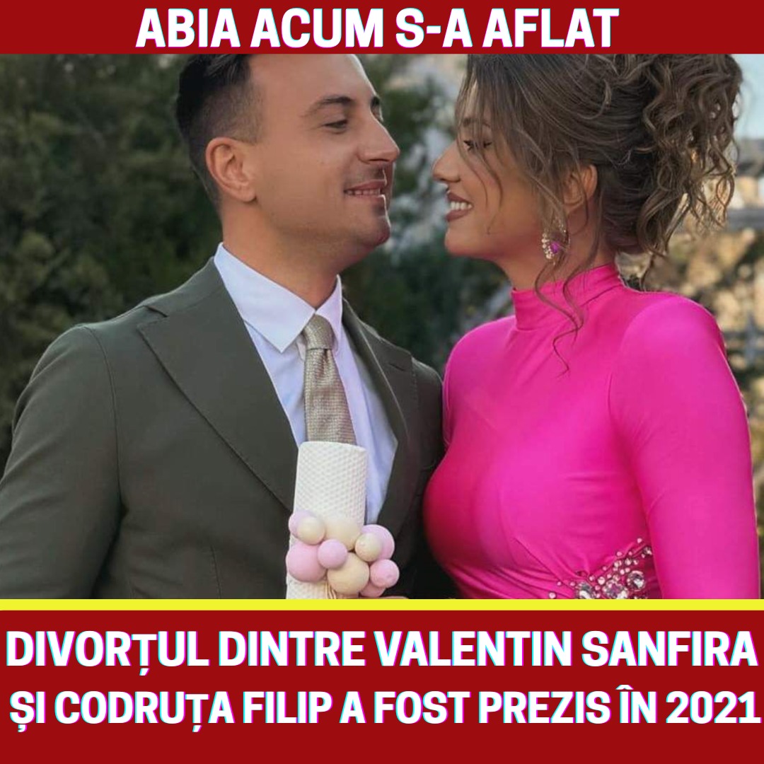 Dialogul care a PREZIS că Valentin Sanfira și Codruța Filip nu se vor…
