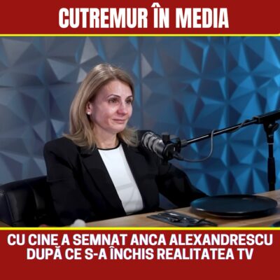 Realitatea Plus își PIERDE licența, iar Anca Alexandrescu va emite de acum…