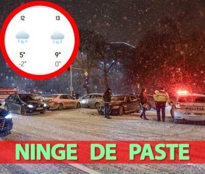 VORTEXUL POLAR lovește de sărbători, iar în zilele de PAȘTE va începe să…