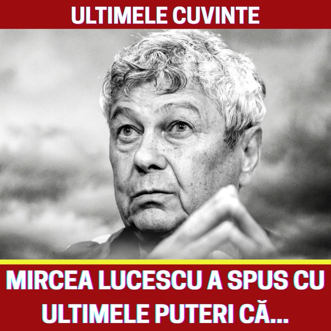 Lumea fotbalului este în doliu după trecerea în neființă a lui Mircea Lucescu, care s-a stins din viață astăzi, la vârsta de 80 de ani.