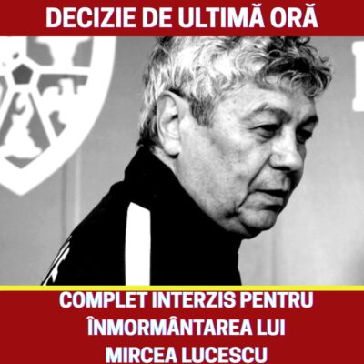 RESTRICȚII MAJORE de circulație vineri deoarece drumurile se închid pentru funeraliile lui…