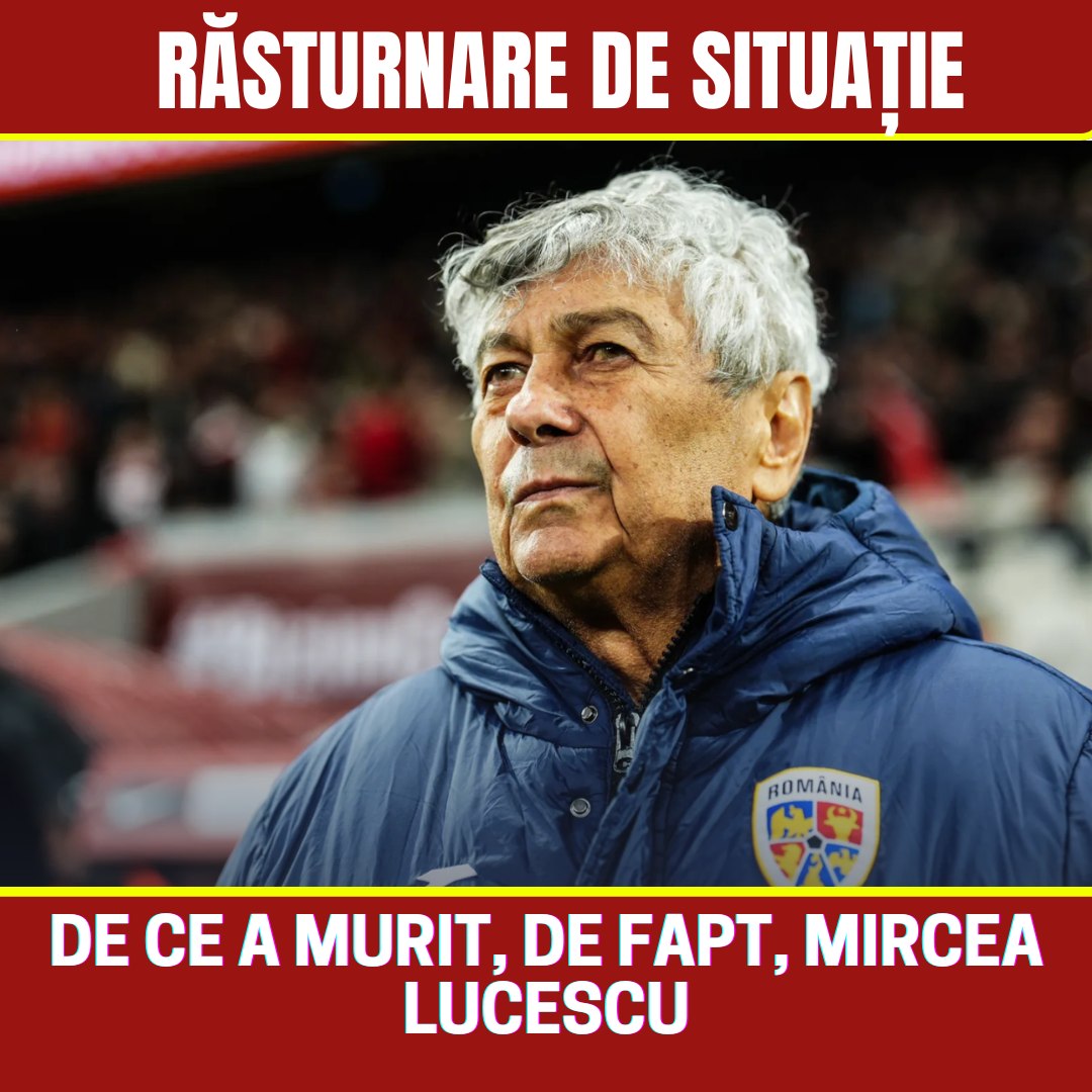 Lumea fotbalului este în LACRIMI după ce legendarul Mircea Lucescu…