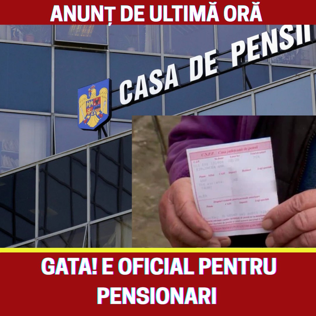 CNPP a făcut ANUNȚUL. Pensia medie pentru limită de vârstă este de…