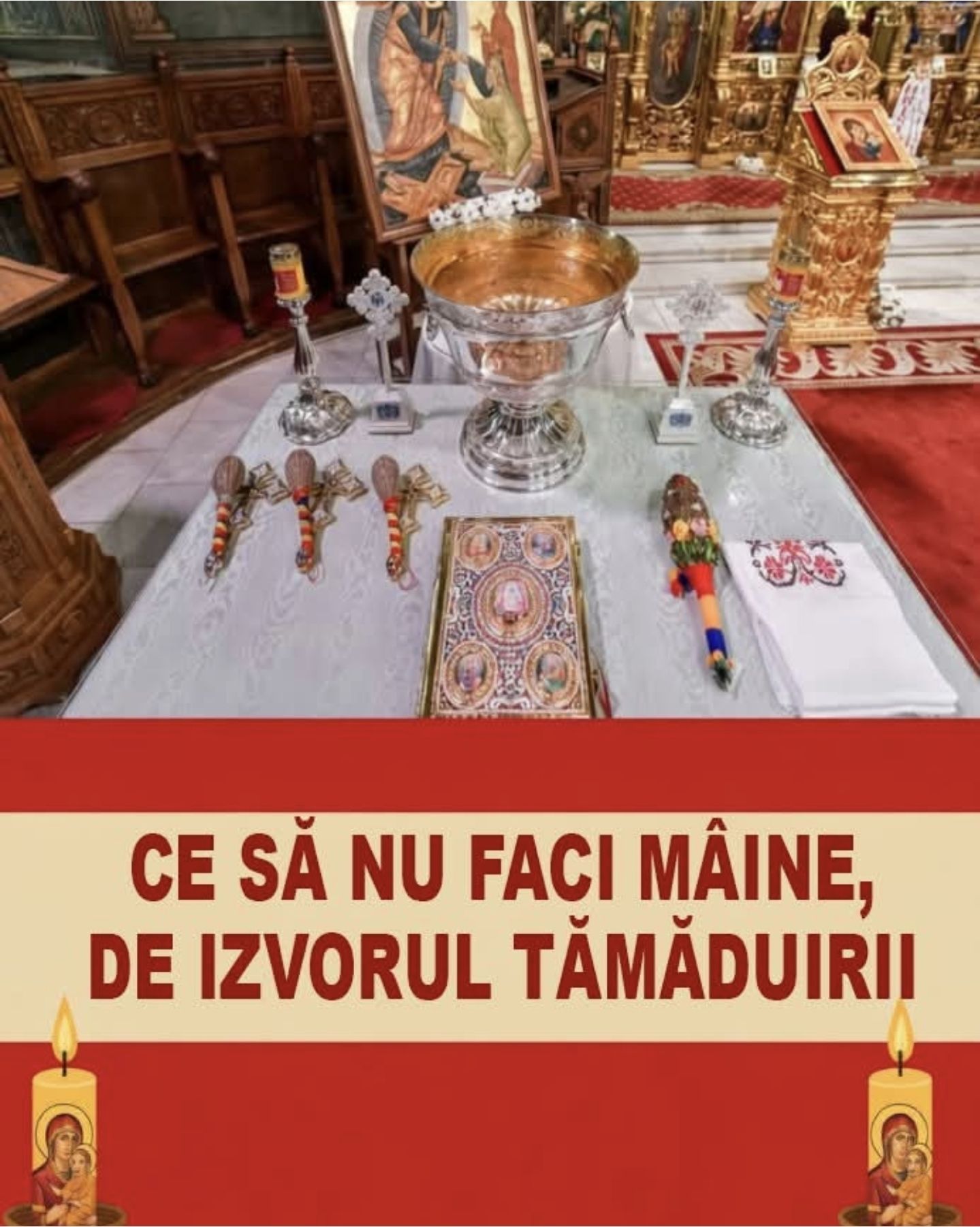 SEMNUL din vasul cu apă lăsat sub NUC care îți arată dacă se APROPIE…