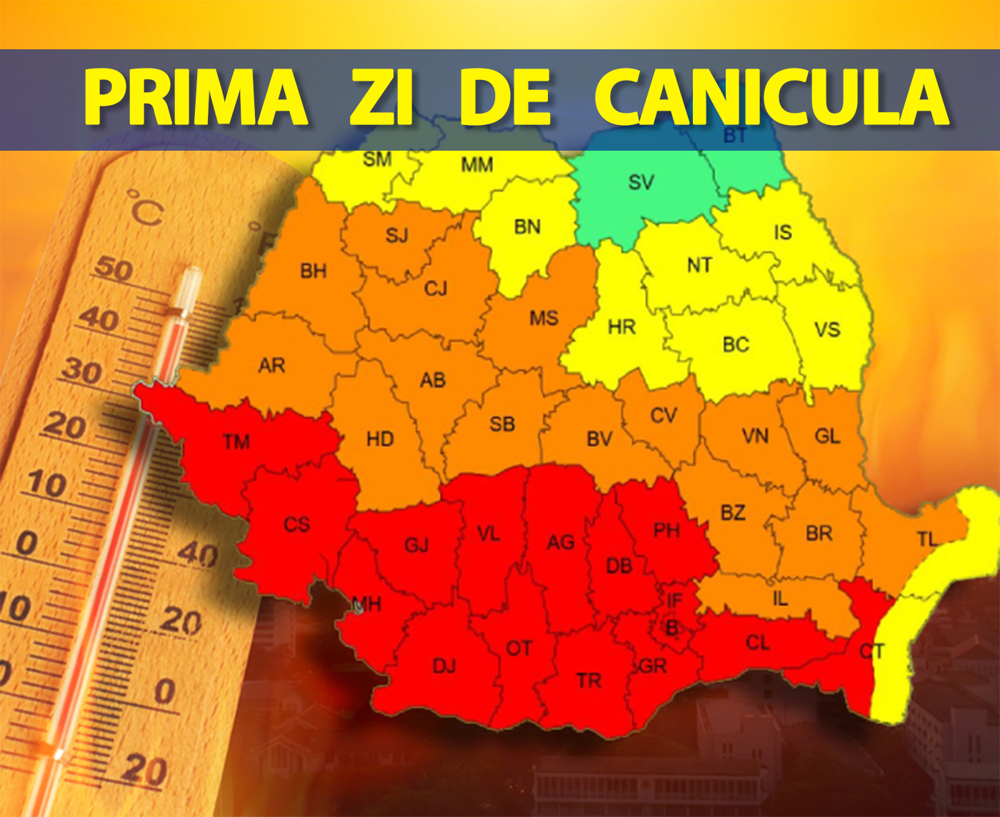 S-a aflat DATA exactă când va veni prima zi de CANICULĂ pe…