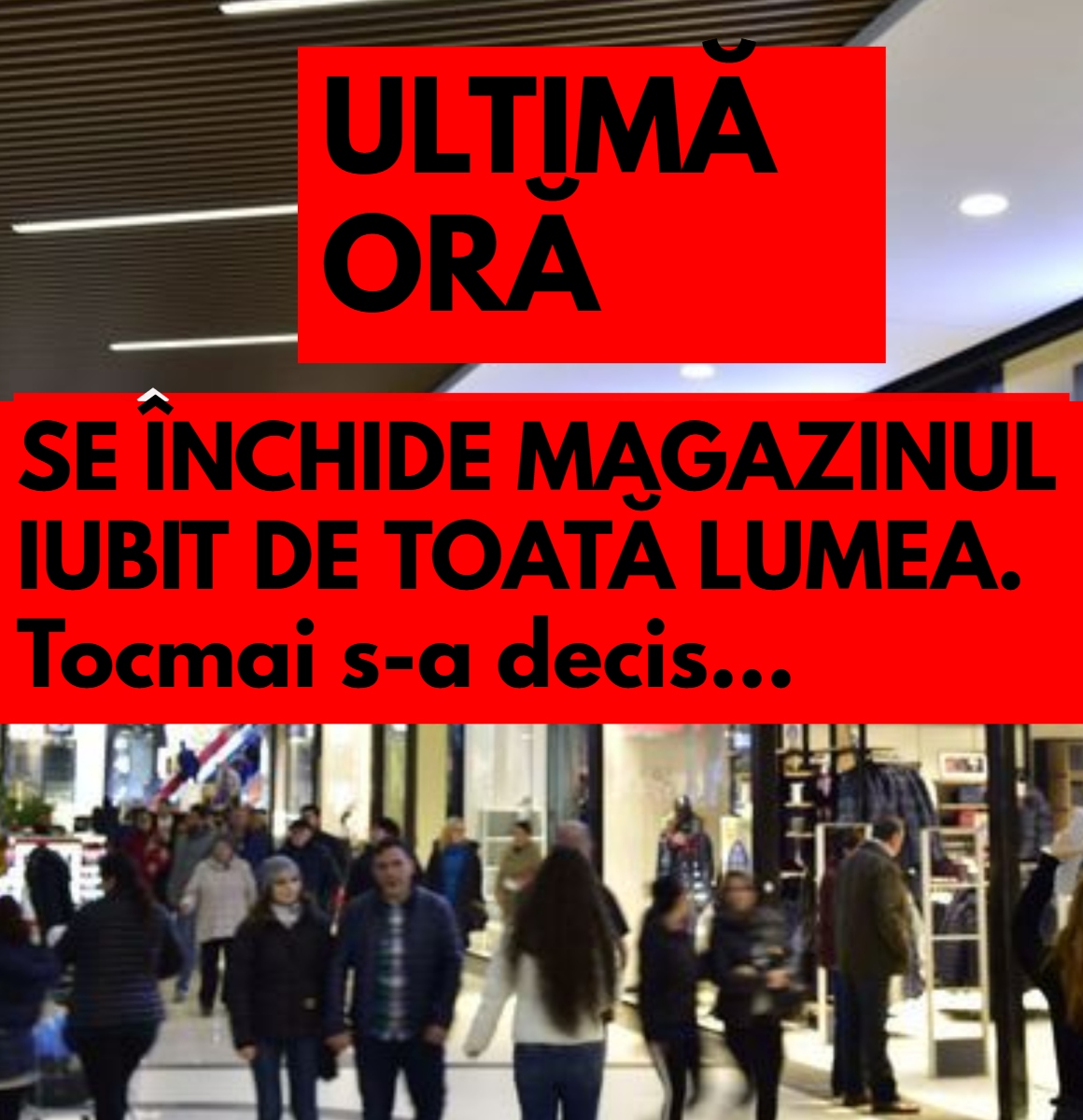 Gigantul H&M a luat o DECIZIE radicală și va ÎNCHIDE un număr de…