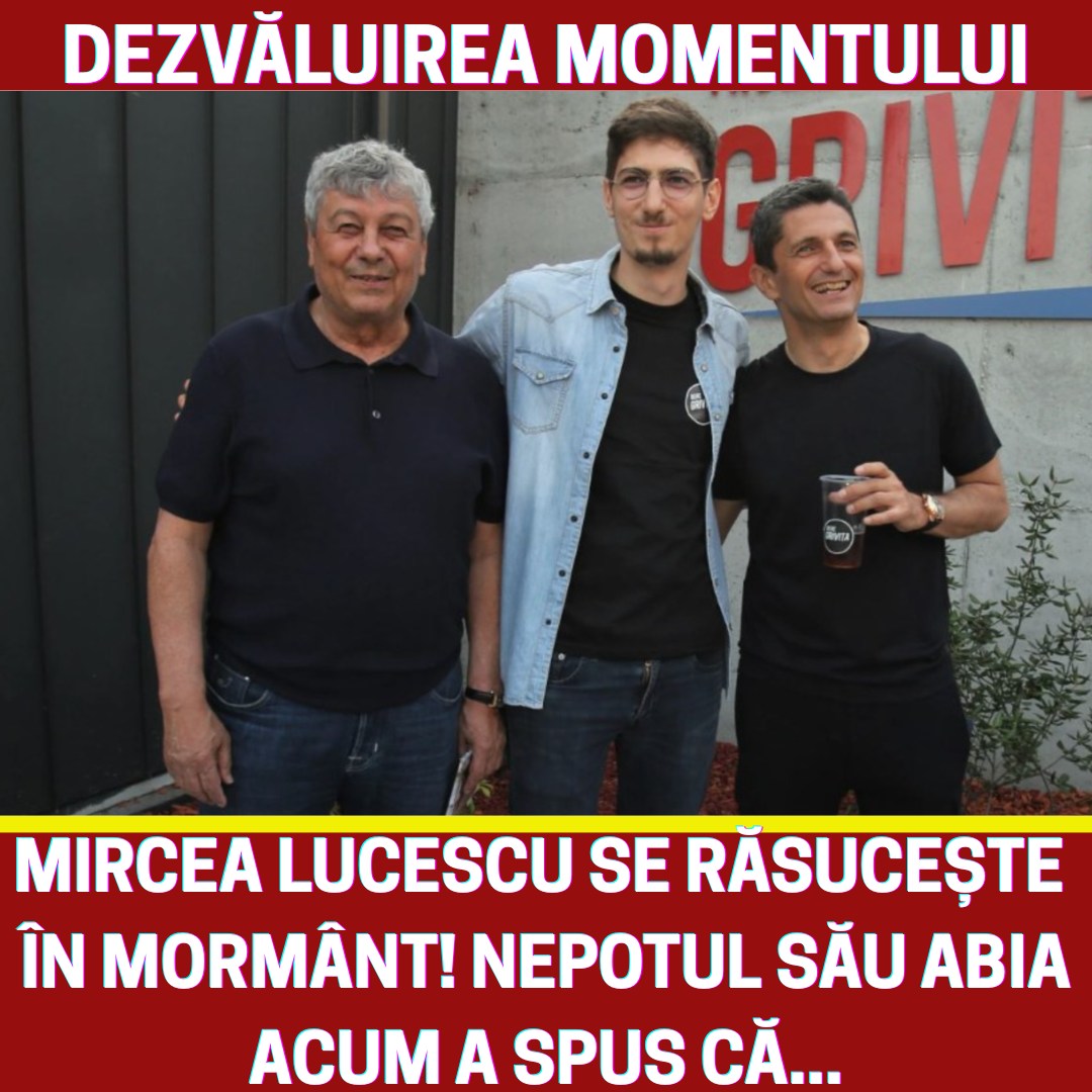 Ce a VĂZUT nepotul lui Mircea Lucescu pentru prima dată abia acum…