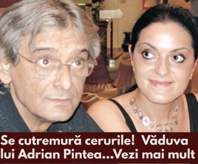Văduva lui PINTEA este medic, însă puțini știu ce ASCUNDE…
