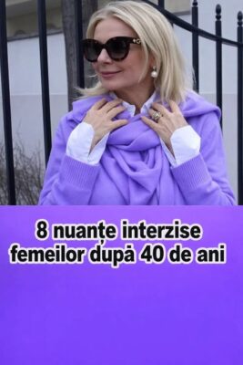 După 40 de ani, evită aceste CULORI care îți scot în evidență…