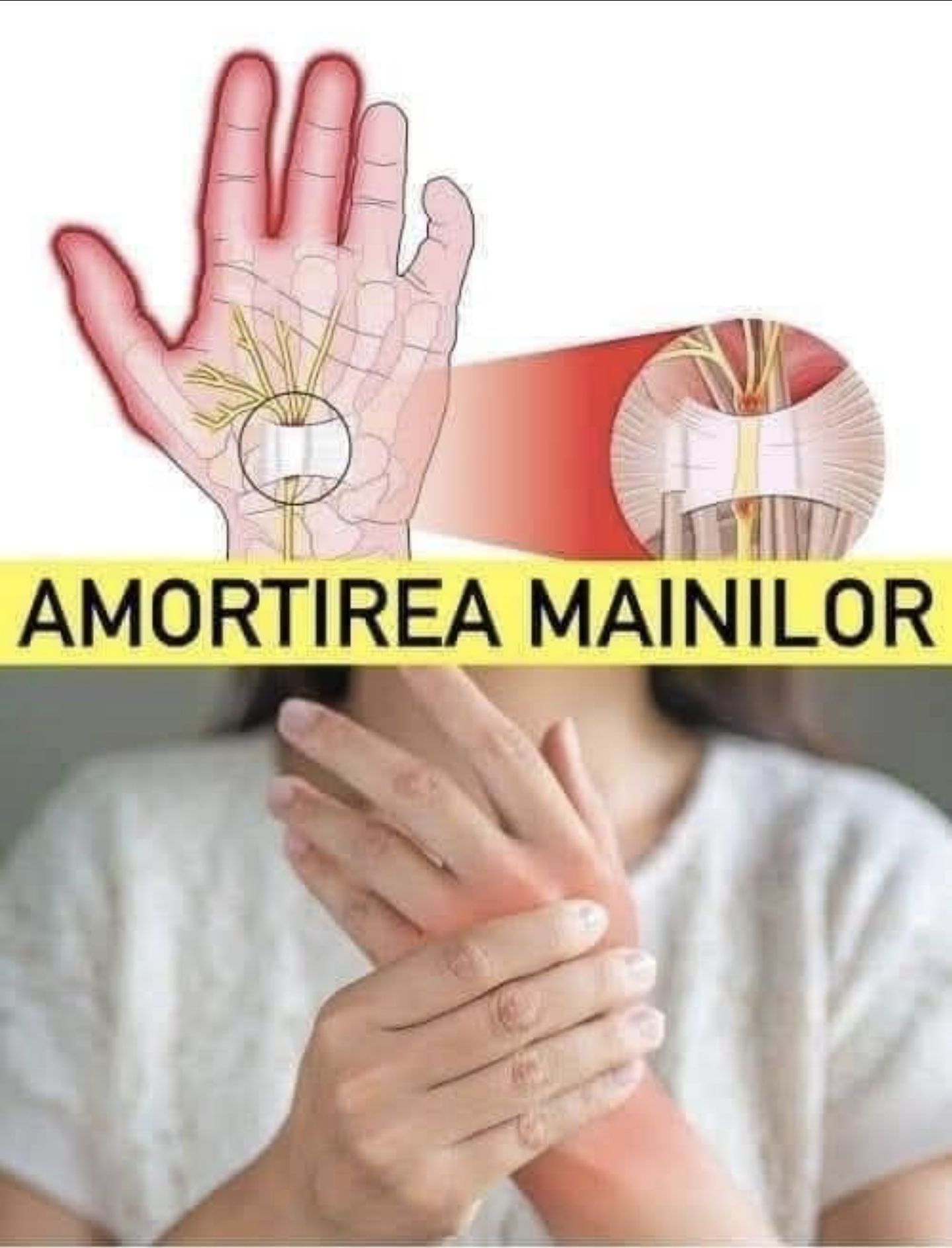 Te trezești cu mâinile AMORȚITE? PROBLEMA nu este poziția de somn, ci chiar…