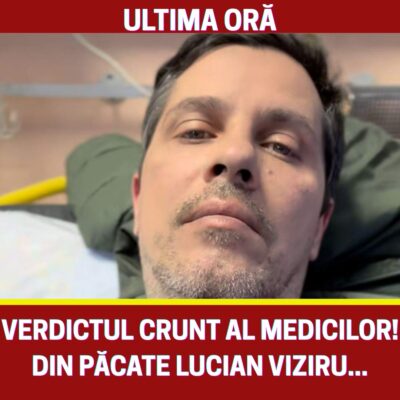 Boala TERIBILĂ care îl chinuie pe Lucian Viziru de zece ani este…