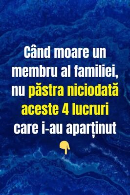 LISTA obiectelor care îți pun SĂNĂTATEA în pericol dacă le păstrezi după un…