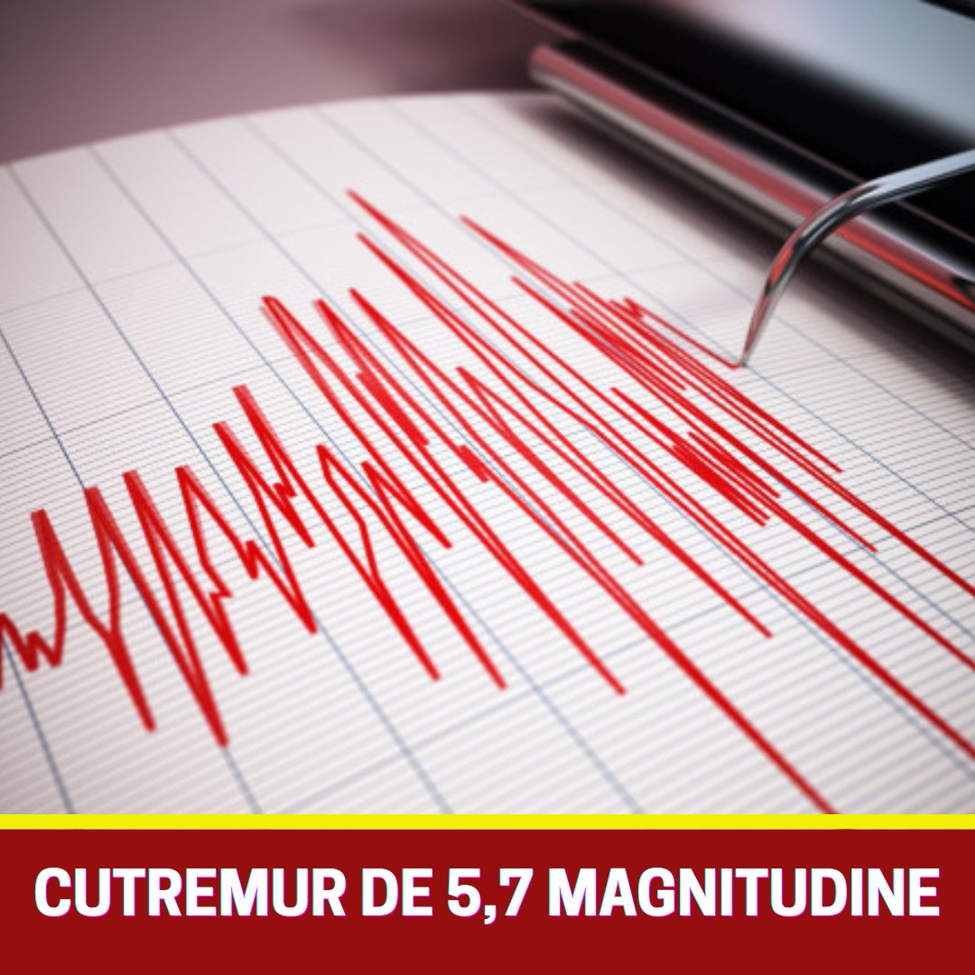 Pământul s-a ZGUDUIT puternic în urmă cu puțin timp, iar magnitudinea oficială este…