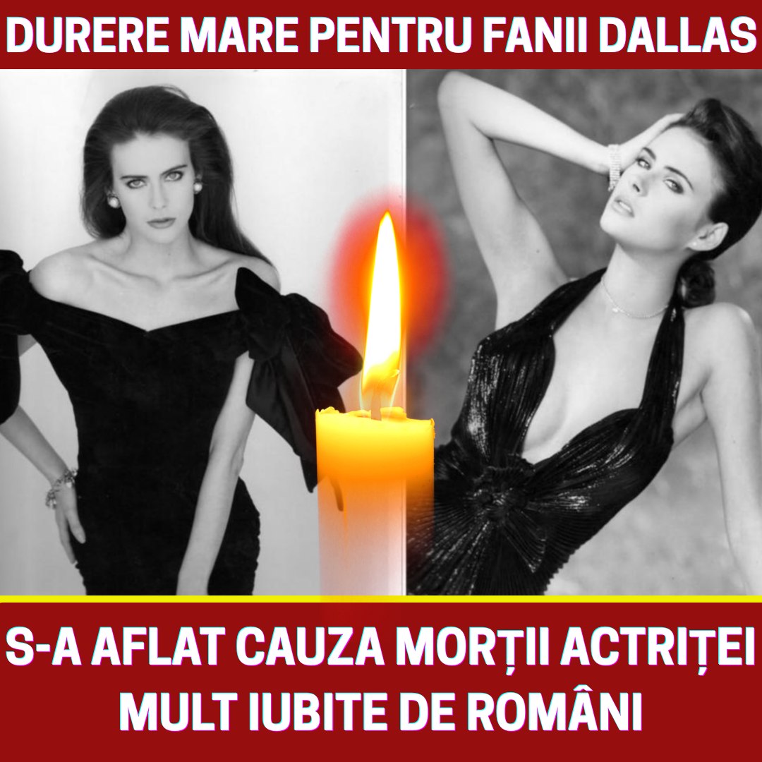 O celebră ACTRIȚĂ din serialul DALLAS a murit după o luptă grea cu…