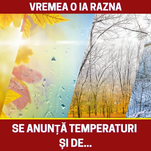 Vremea se SCHIMBĂ RADICAL, iar temperaturile vor atinge pragul de…