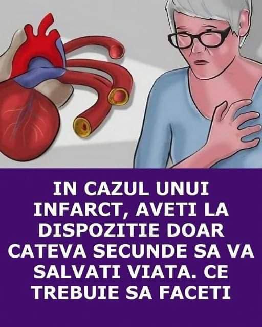 Dacă ești SINGUR și ai simptome de INFARCT, iată ce trebuie să FACI…