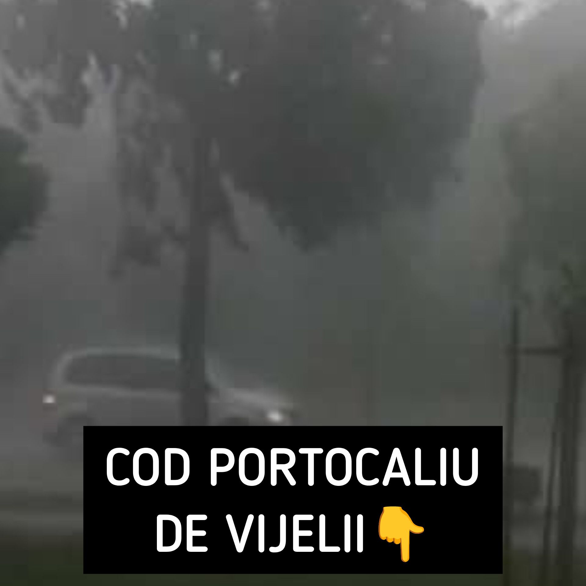 Meteorologii au emis un COD PORTOCALIU de vijelii care va lovi direct…