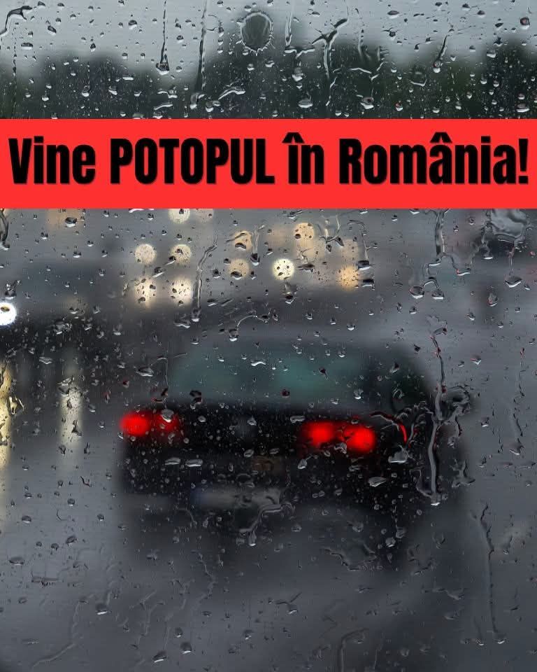 Meteorologii au emis un COD GALBEN de furtuni pentru zeci de județe…