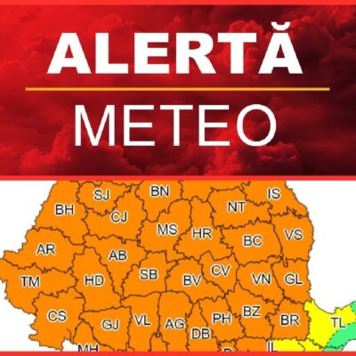 ANM a emis un COD GALBEN de furtuni care va lovi curând…