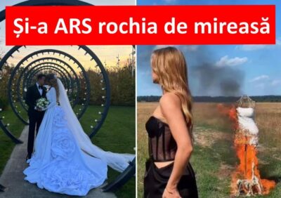 Codruța Filip a ARS rochia de mireasă chiar în timpul filmărilor pentru că…