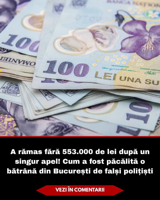 O FEMEIE a fost păcălită să își dea economiile de o viață după ce…