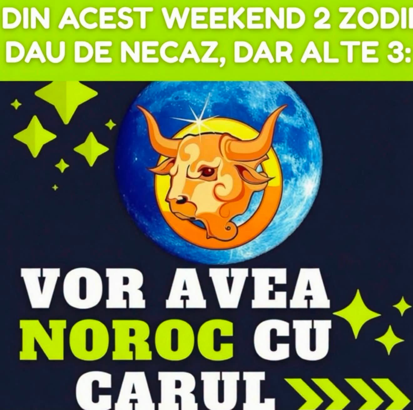 Iată ce au pregătit ASTRELE pentru zodia ta în acest weekend…