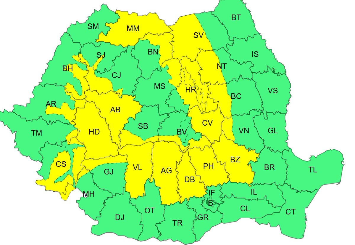 Val de căldură până pe 18 iulie. Meteorologii anunță caniculă, nopți tropicale și furtuni în mai multe regiuni din țară