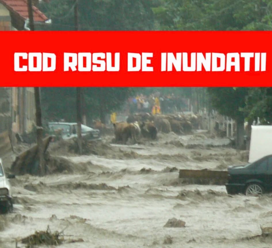 Cod Roșu De Inundații în Dâmbovița și Prahova. Hidrologii Avertizează Asupra Viiturilor Rapide și A Depășirii Cotelor De Apărare