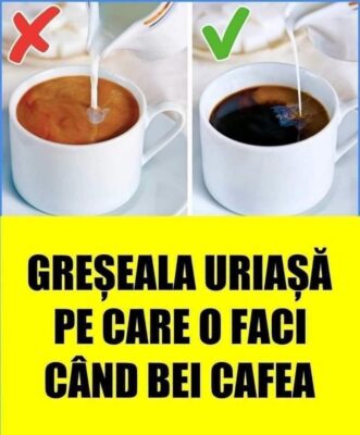 Cea mai mare greșeală pe care o poți face dimineața când bei cafeaua