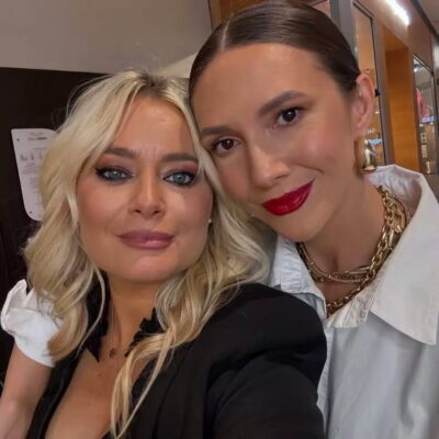 Prima imagine cu fetița Laurei Cosoi. Vedeta, surprinsă într-un moment emoționant alături de micuța Nina