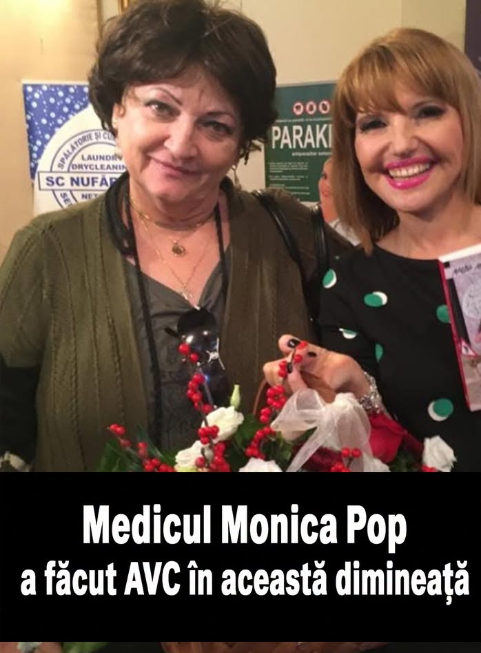 Monica Pop a suferit un AVC in aceasta dimineata. Anuntul care i-a ingrijorat pe toti: „Am facut tot ce am putut…”