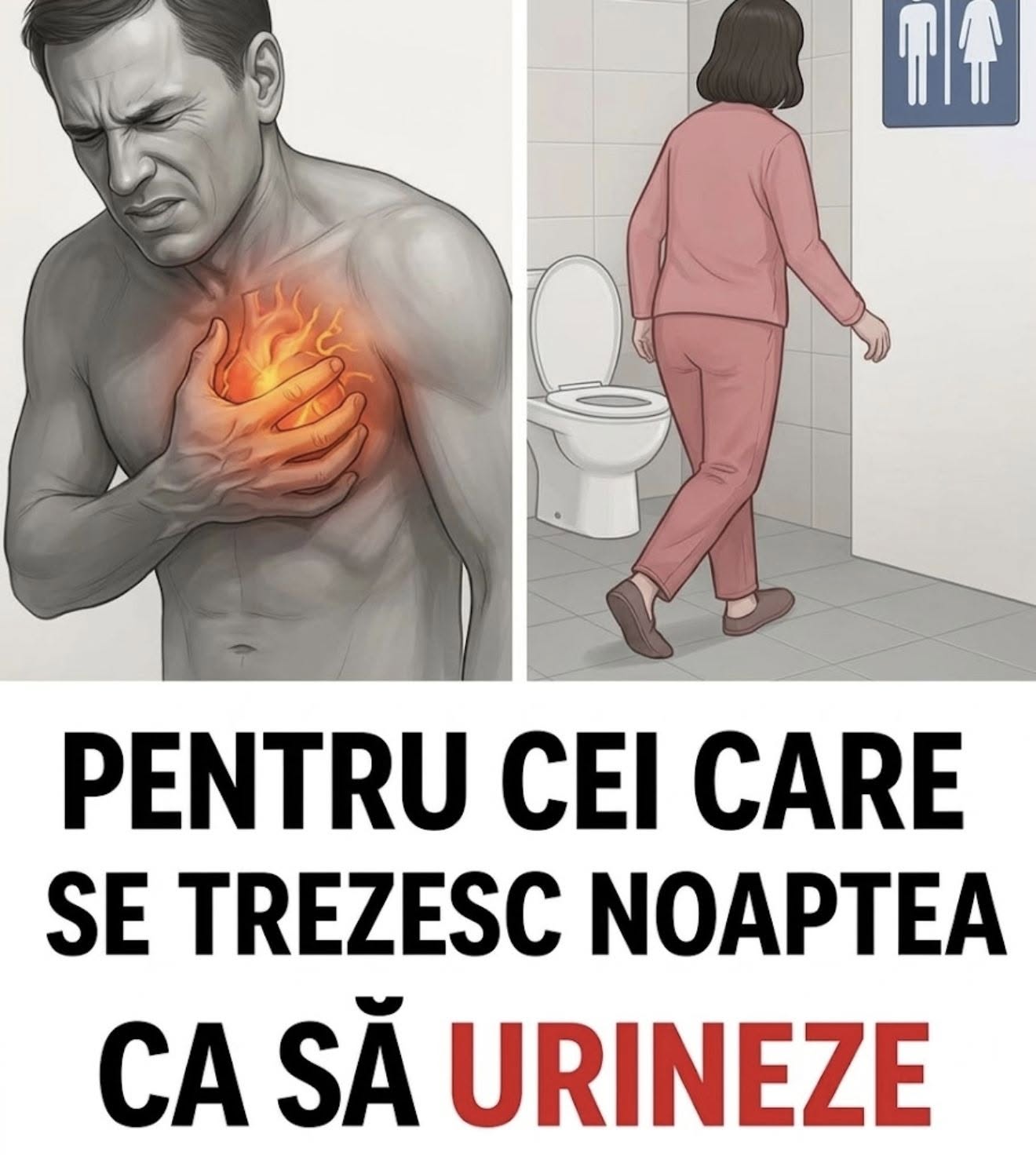 Dacă urinezi prea des, este un semn clar că